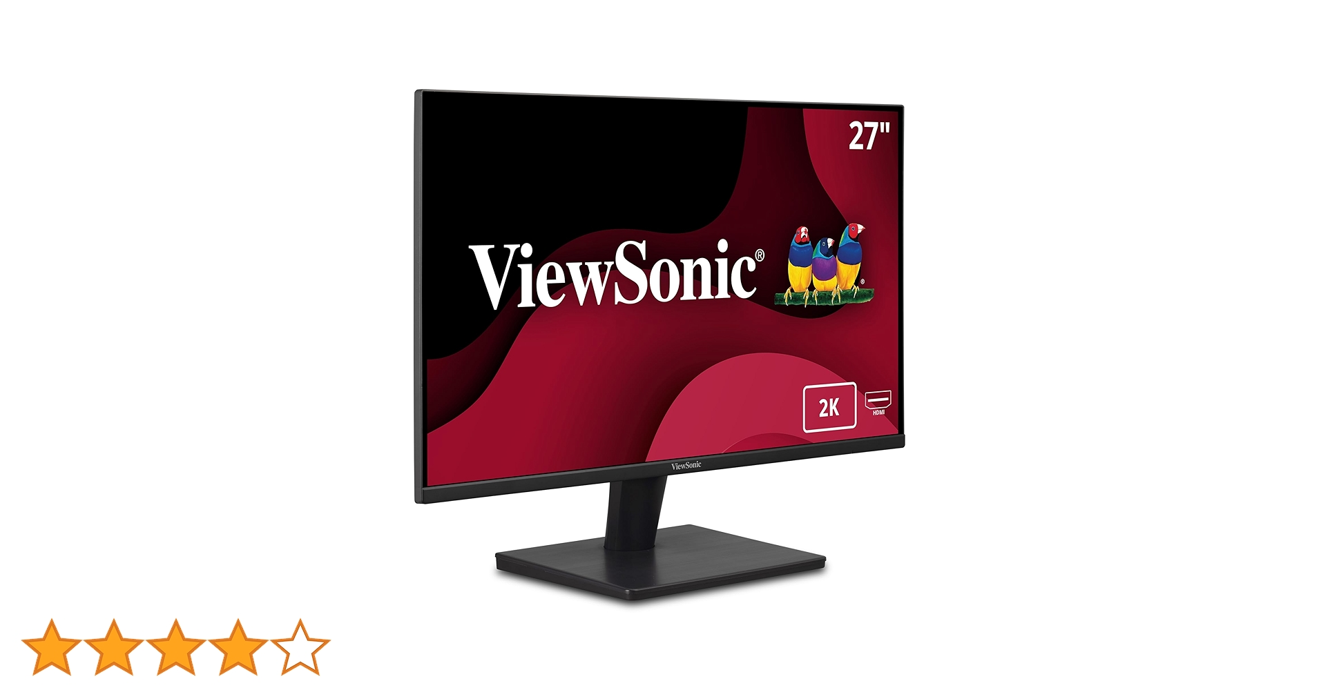 ViewSonic VA2715-2K-MHD 27 Inch 1440p LED Monitor with 100Hz
